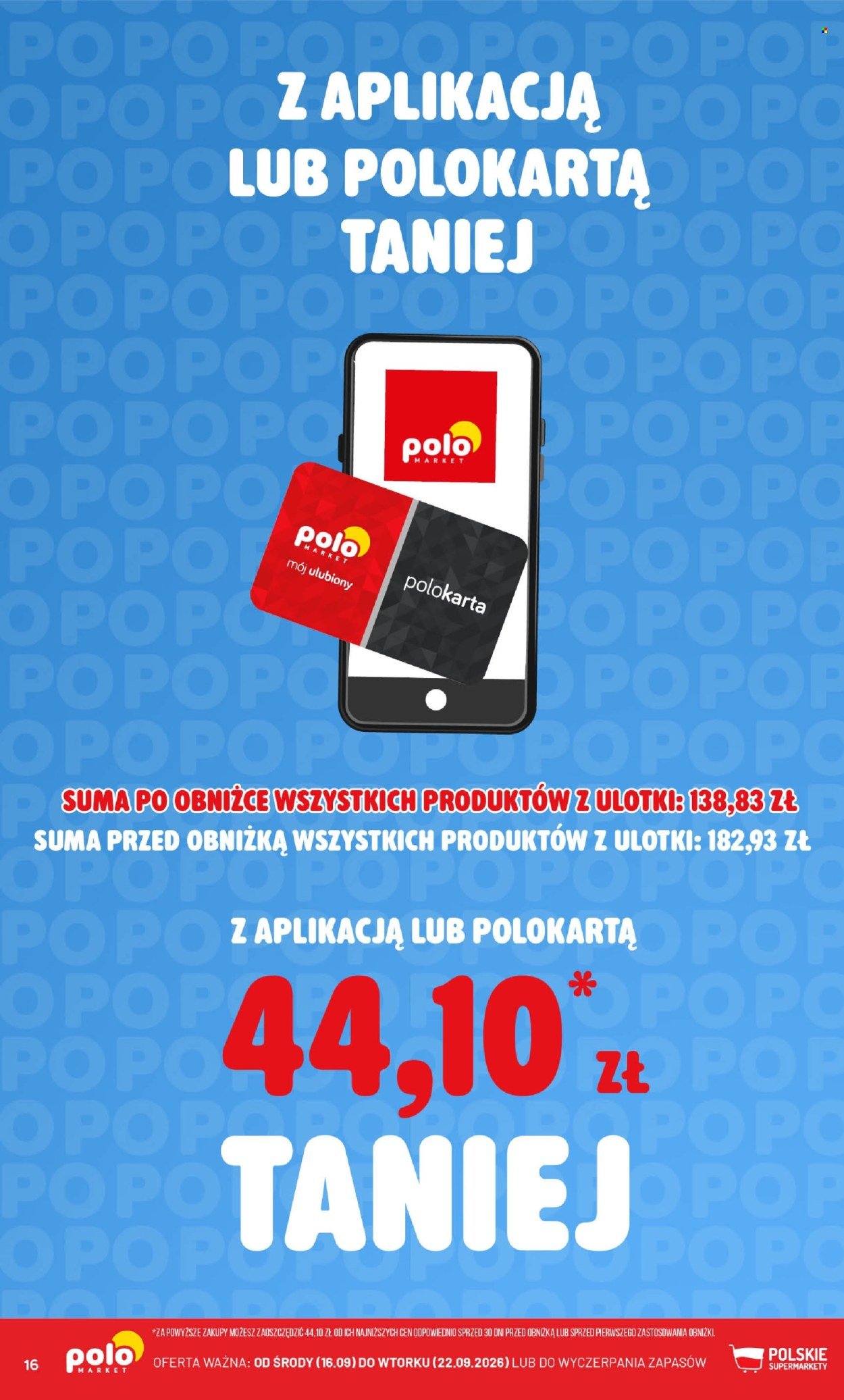 Gazetka POLOMARKET - Od środy 16.09.2026