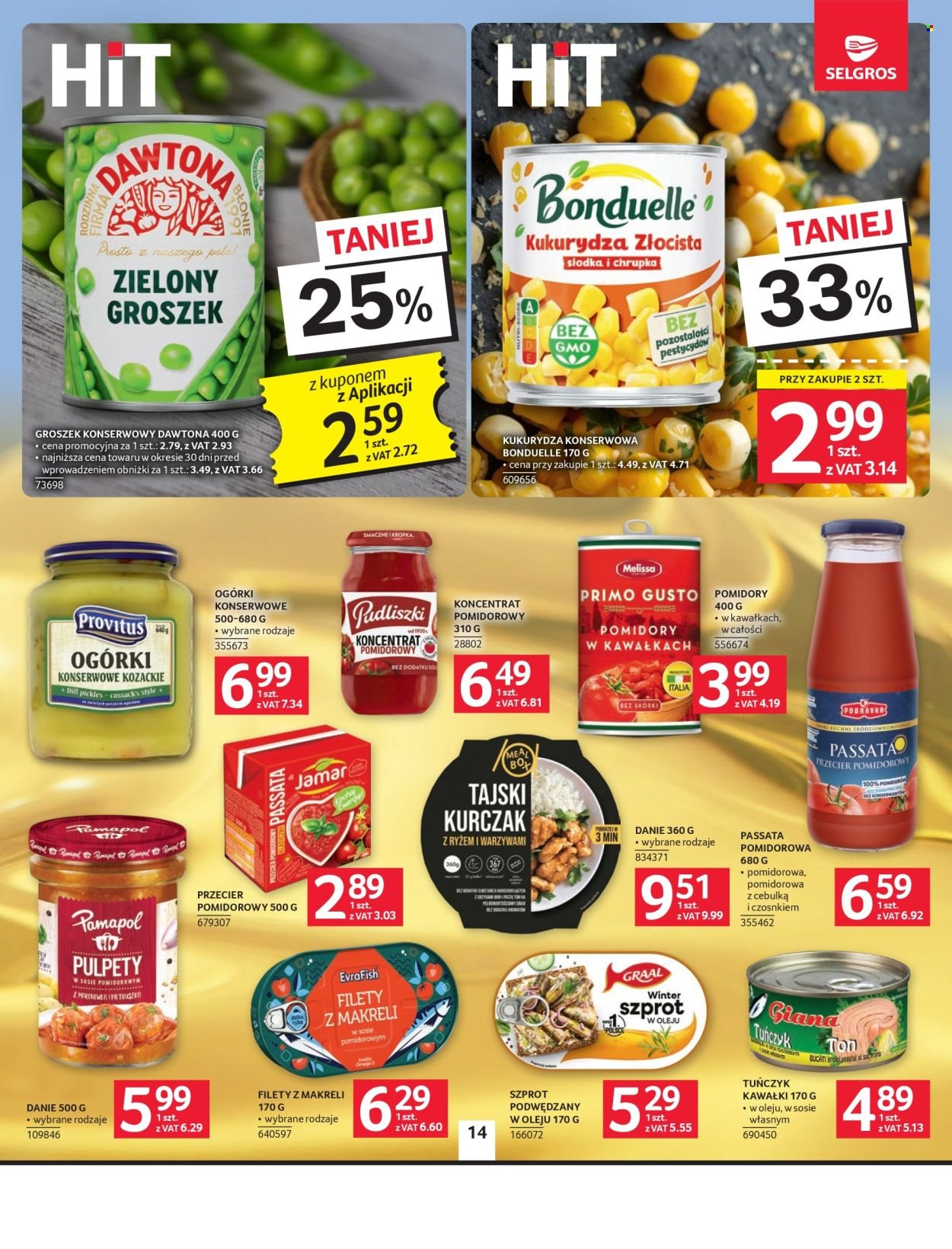 Gazetka SELGROS - Oferta spożywcza
