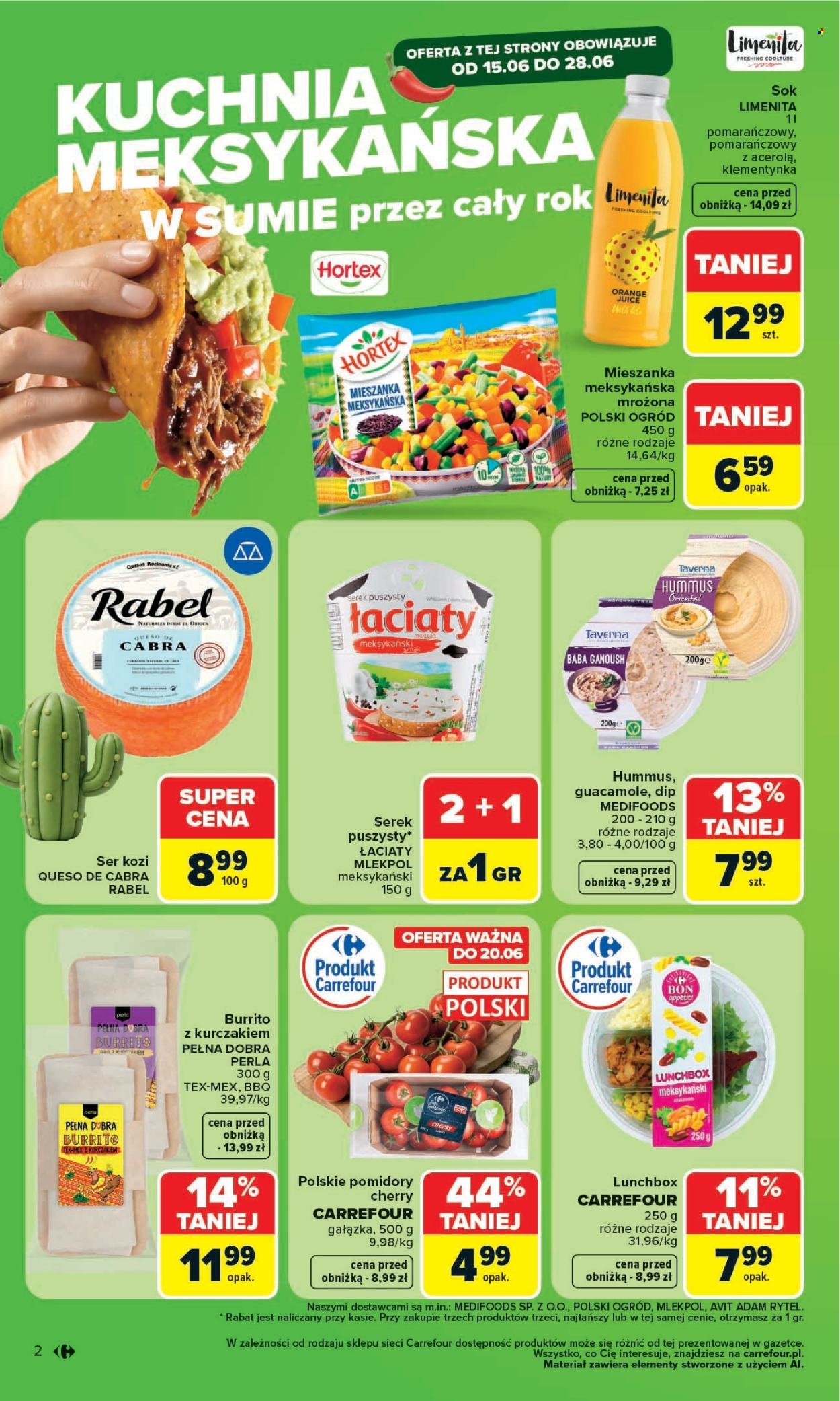 Gazetka CARREFOUR - Kuchnia meksykańska w sumie przez cały rok