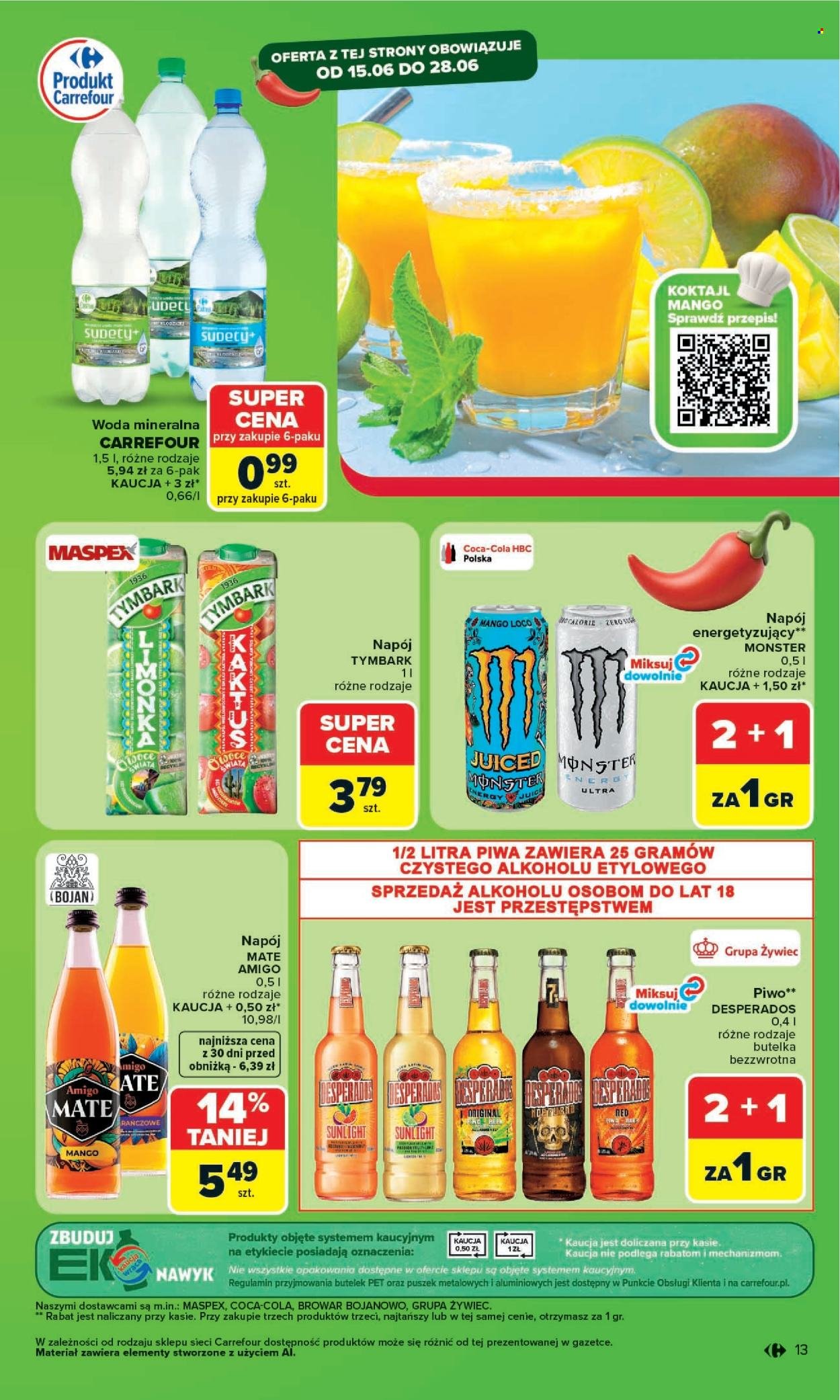 Gazetka CARREFOUR - Kuchnia meksykańska w sumie przez cały rok