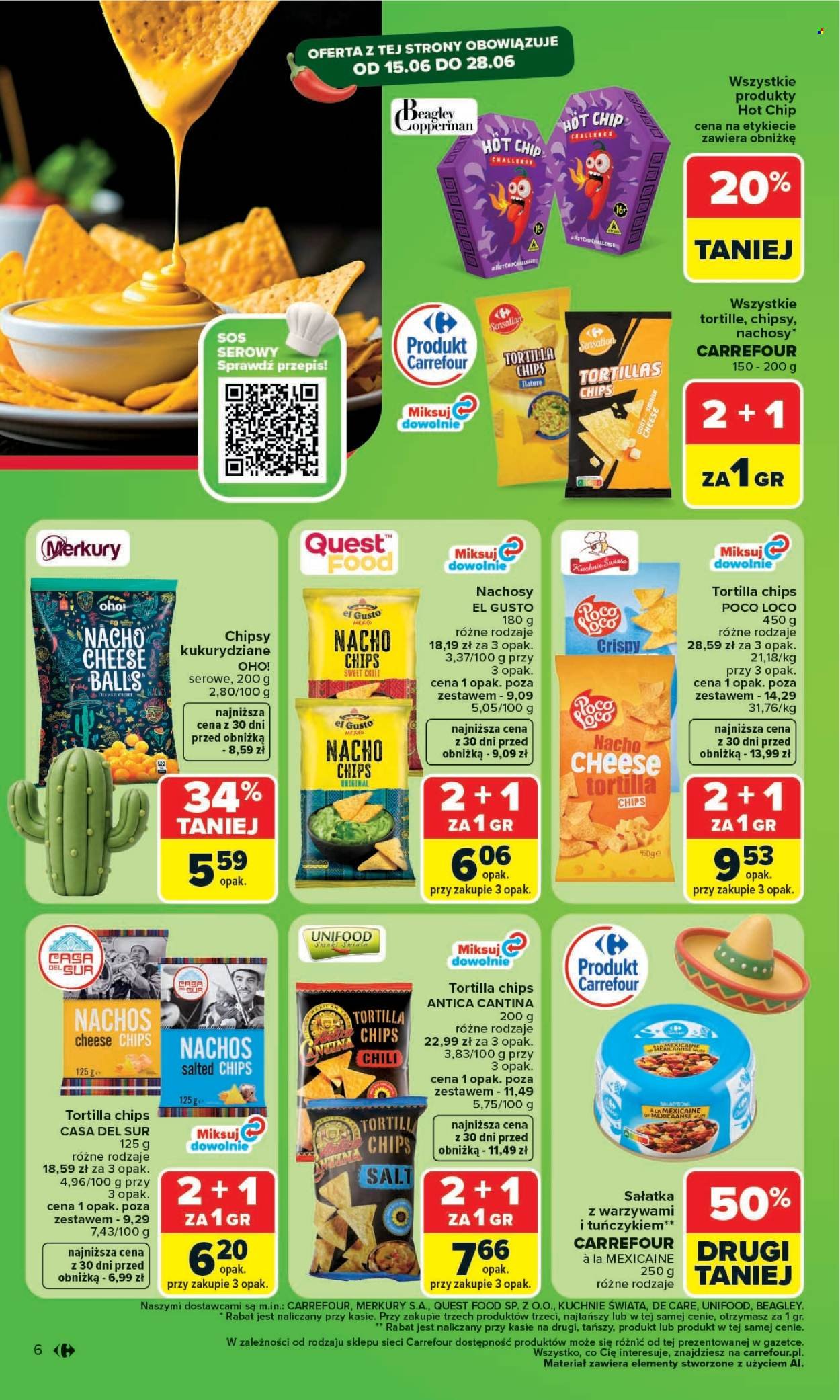 Gazetka CARREFOUR - Kuchnia meksykańska w sumie przez cały rok