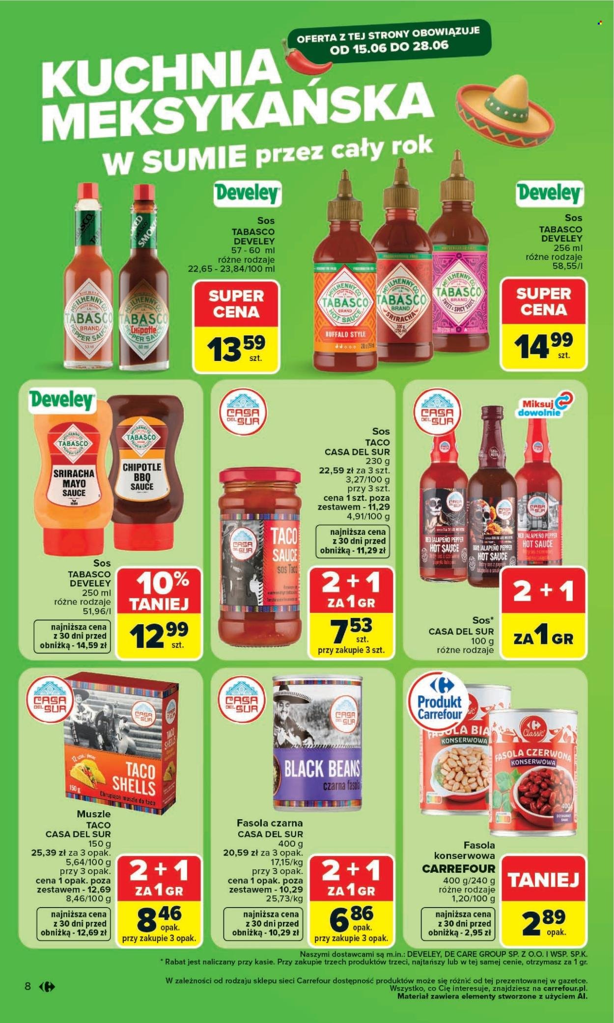 Gazetka CARREFOUR - Kuchnia meksykańska w sumie przez cały rok