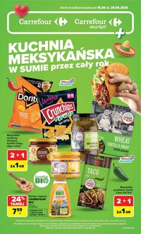 Gazetka CARREFOUR - Kuchnia meksykańska w sumie przez cały rok