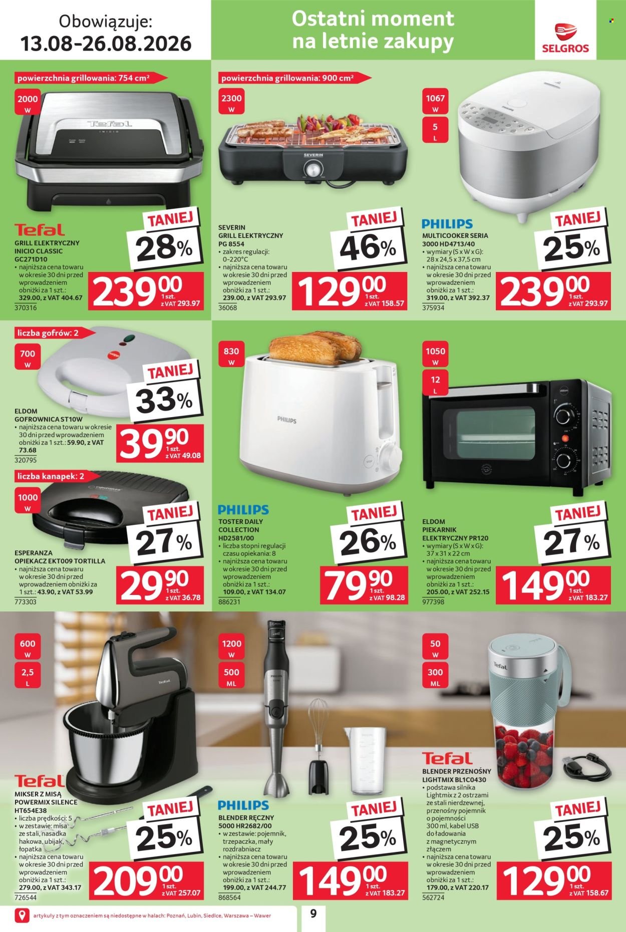 Gazetka SELGROS - Katalog Hot Summer Black weeks