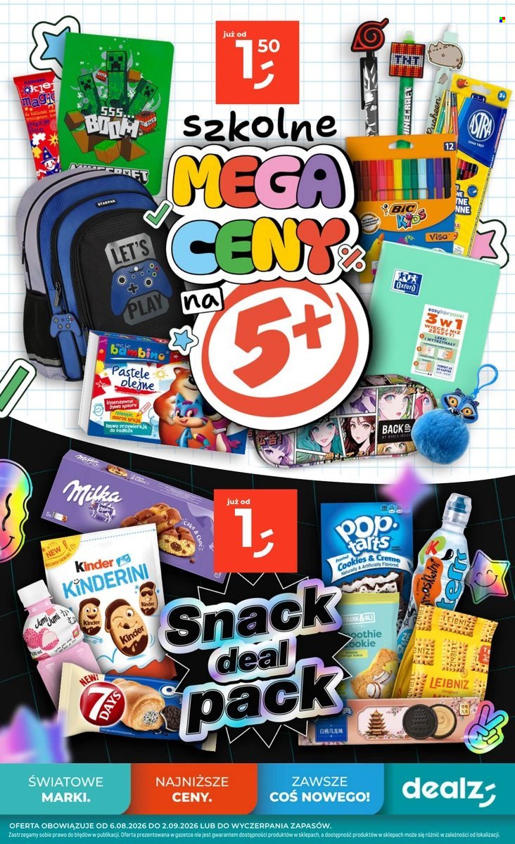 Gazetka DEALZ - szkolne MEGA CENY