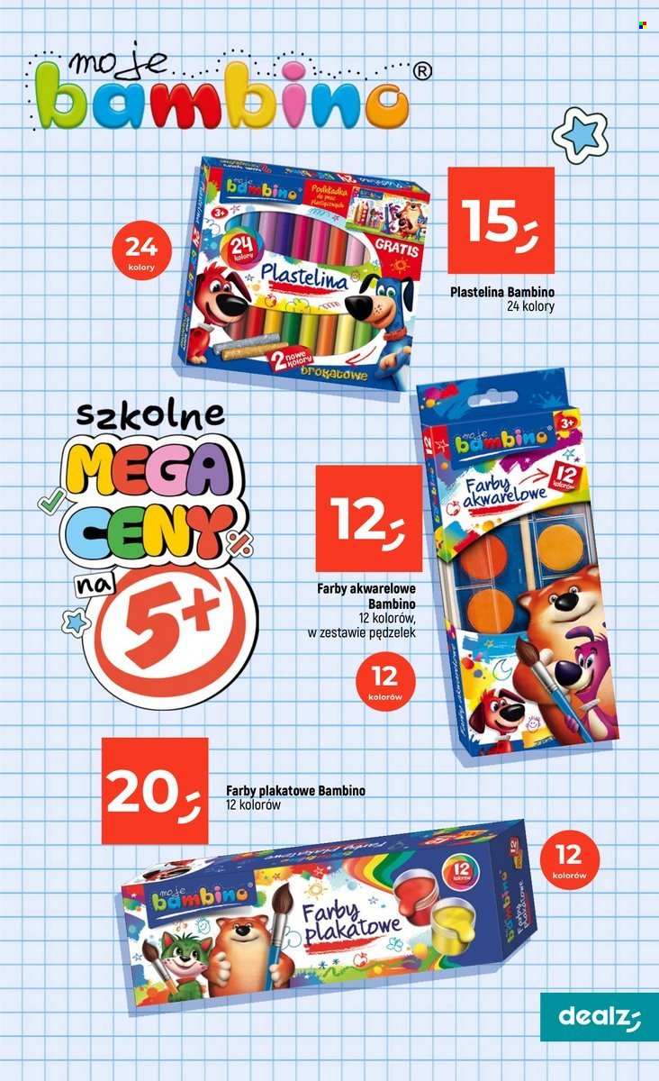 Gazetka DEALZ - szkolne MEGA CENY