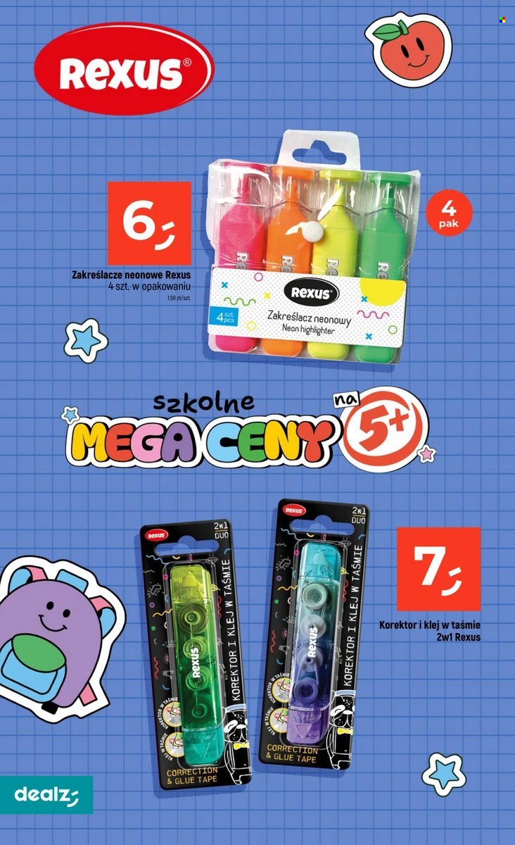 Gazetka DEALZ - szkolne MEGA CENY