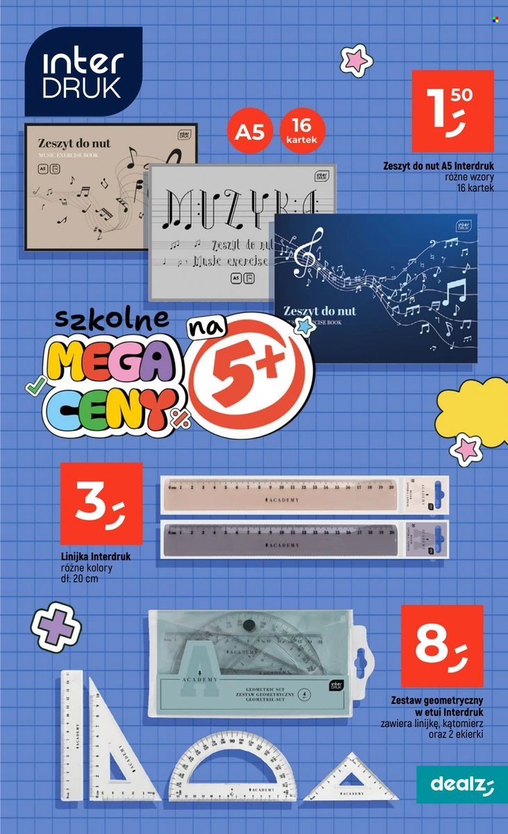 Gazetka DEALZ - szkolne MEGA CENY