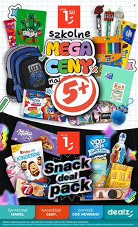 Gazetka DEALZ - szkolne MEGA CENY