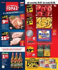 Gazetka TOPAZ - Od czwartku 30.07.2026
