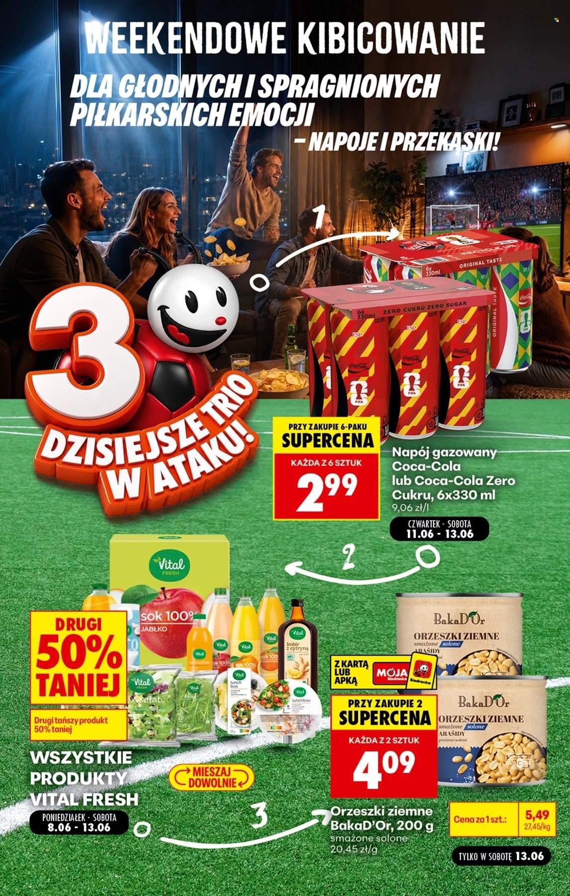 Gazetka BIEDRONKA - Weekendowe kibicowanie