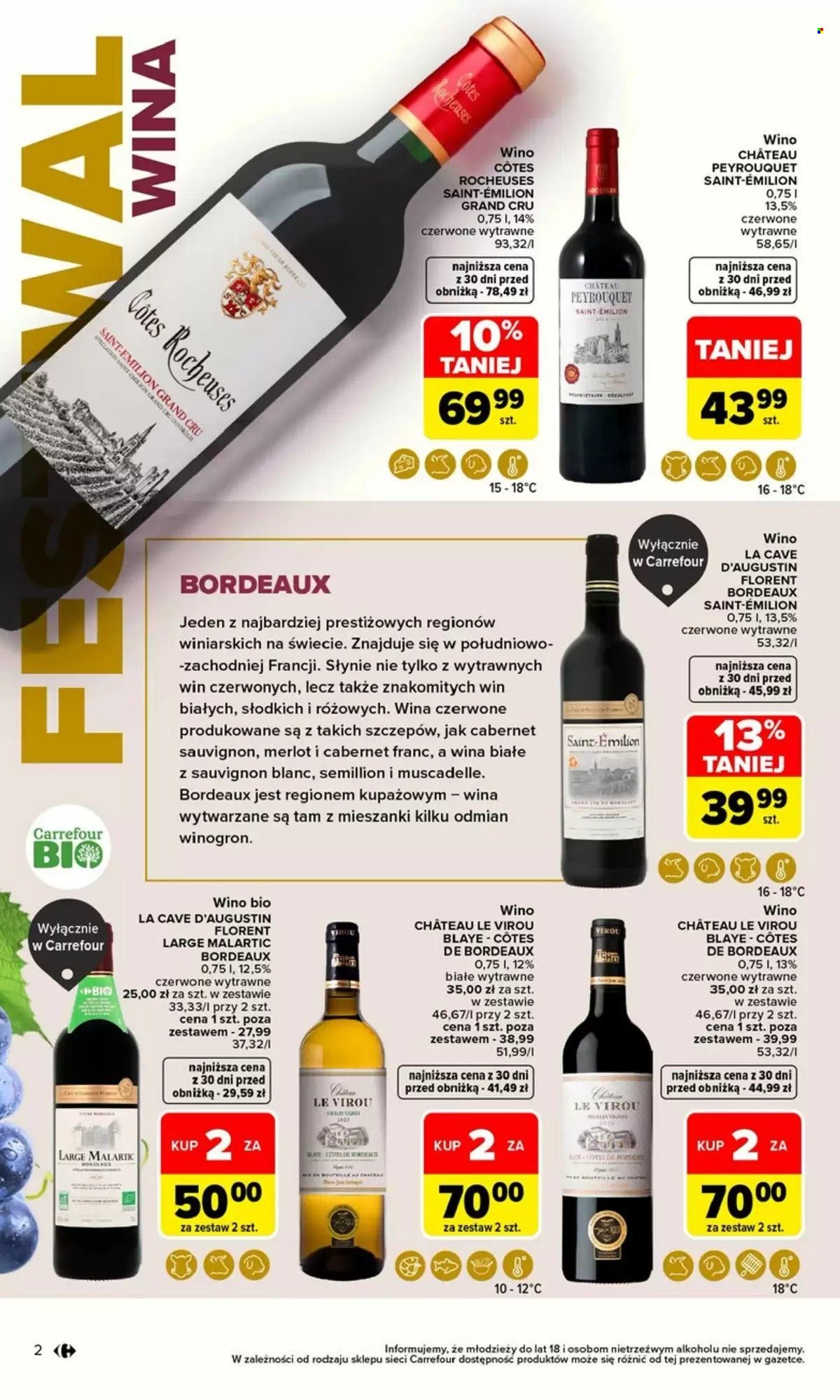 Gazetka CARREFOUR - Festiwal wina