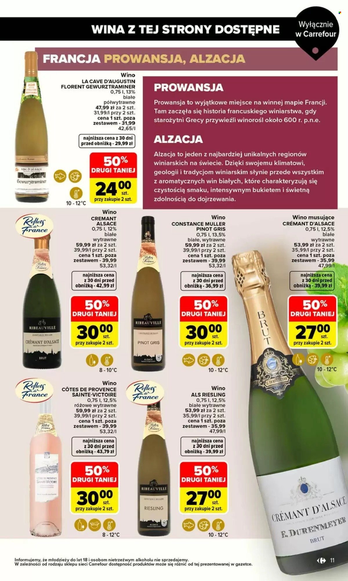 Gazetka CARREFOUR - Festiwal wina