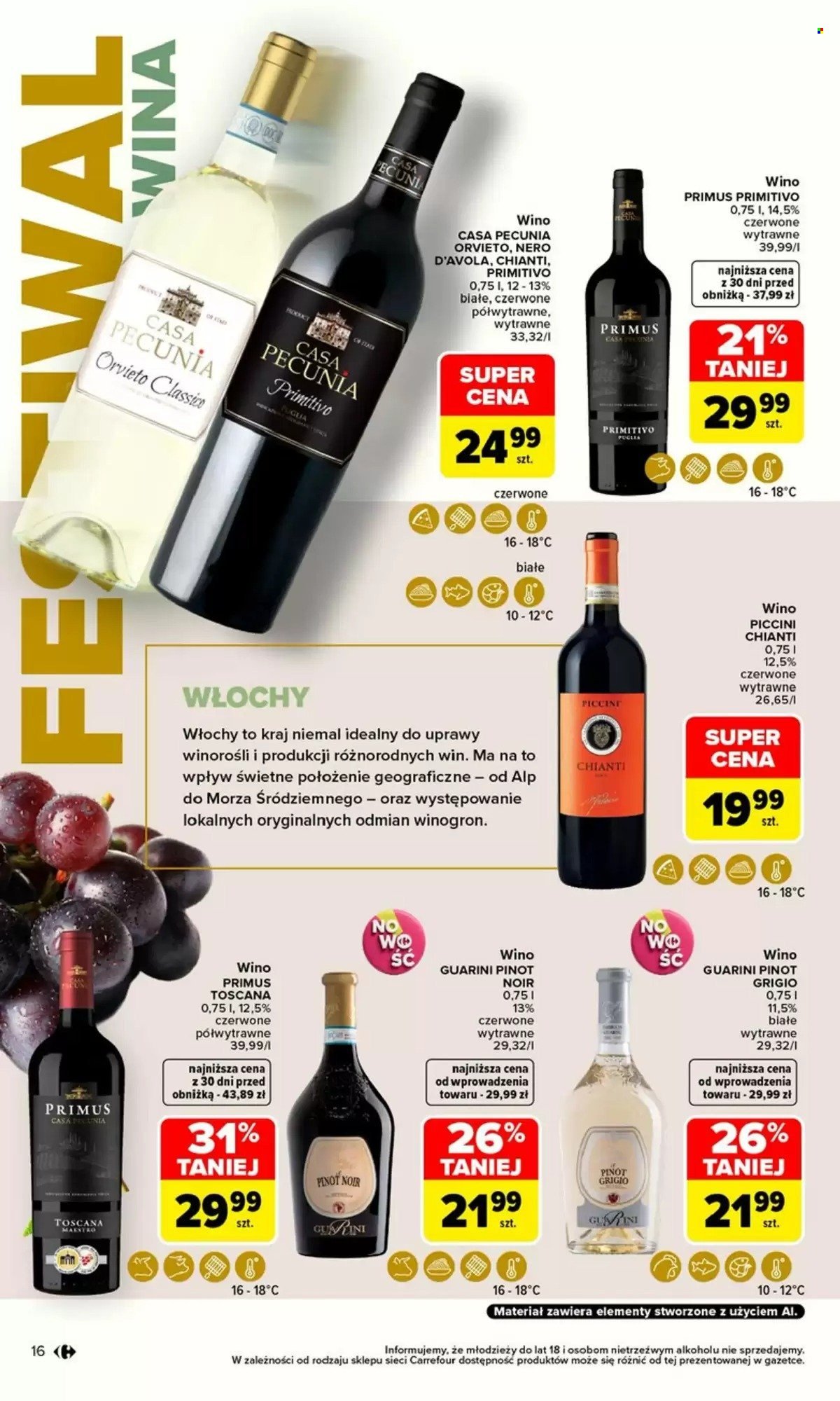 Gazetka CARREFOUR - Festiwal wina