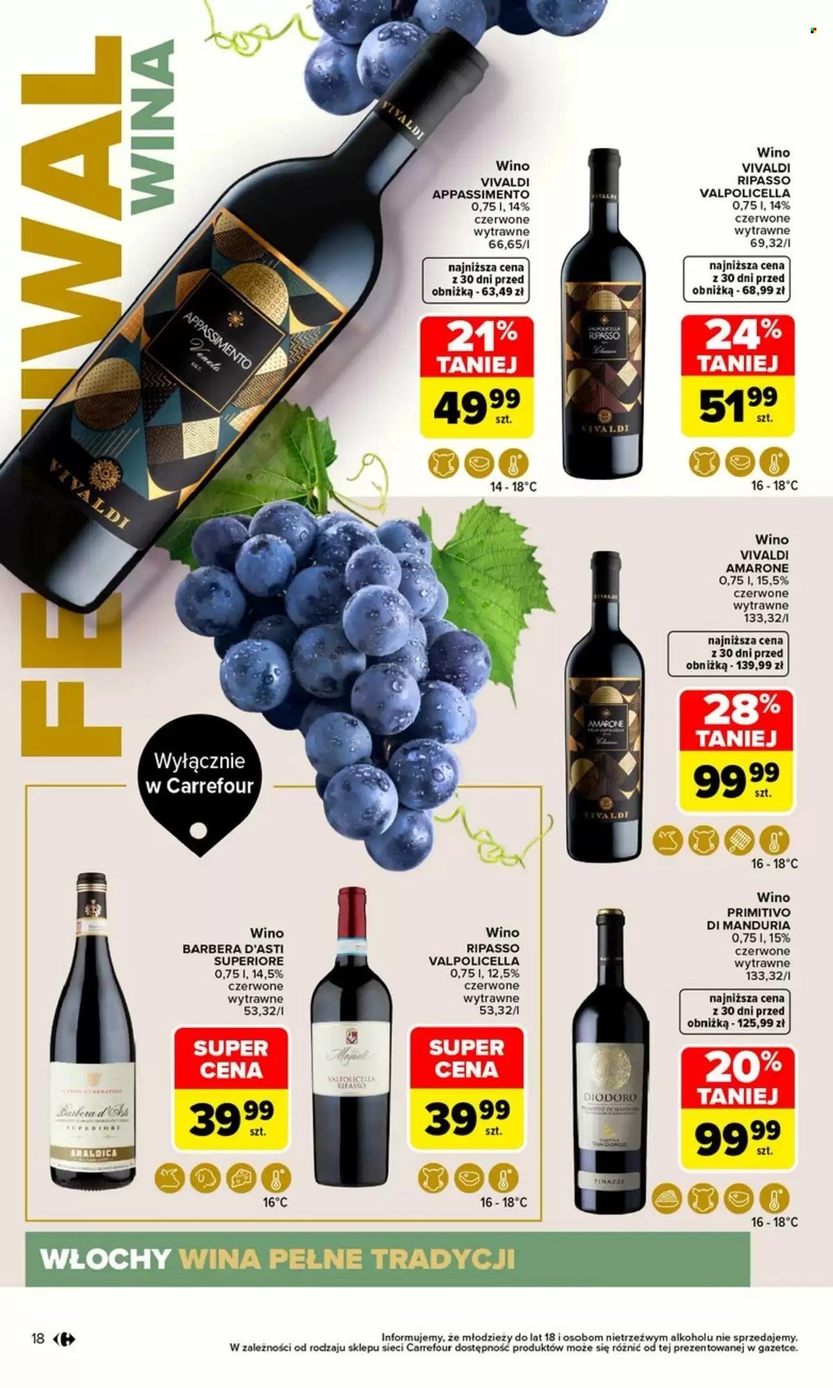 Gazetka CARREFOUR - Festiwal wina