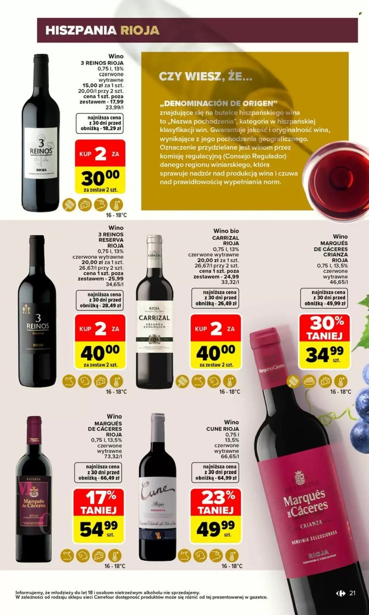 Gazetka CARREFOUR - Festiwal wina