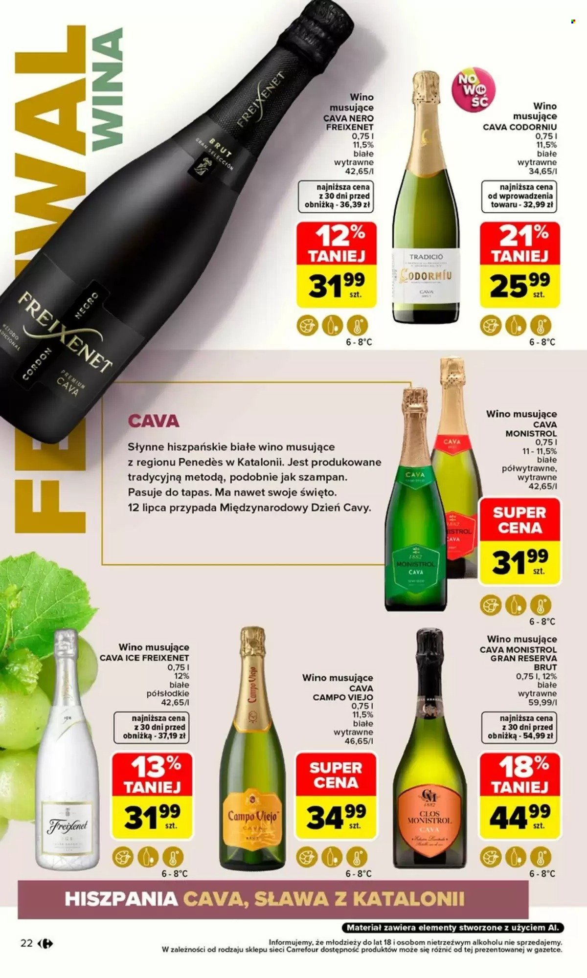 Gazetka CARREFOUR - Festiwal wina