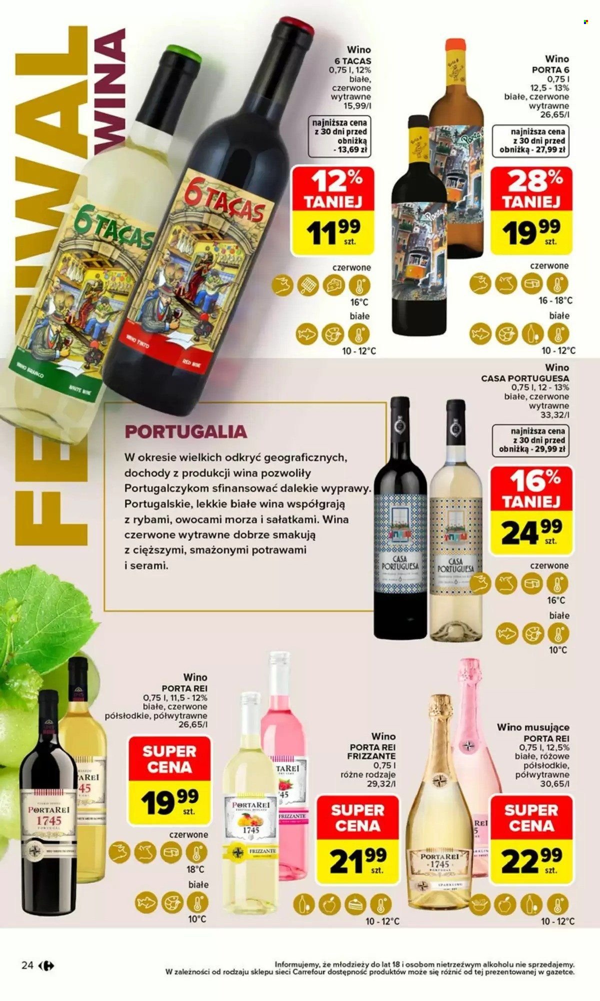 Gazetka CARREFOUR - Festiwal wina