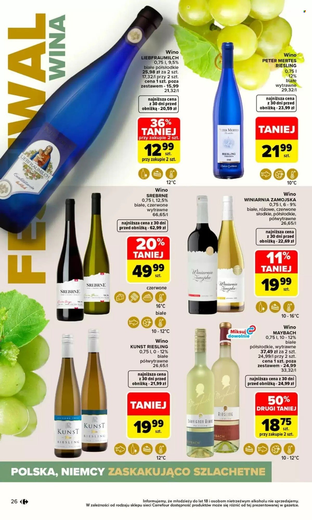 Gazetka CARREFOUR - Festiwal wina