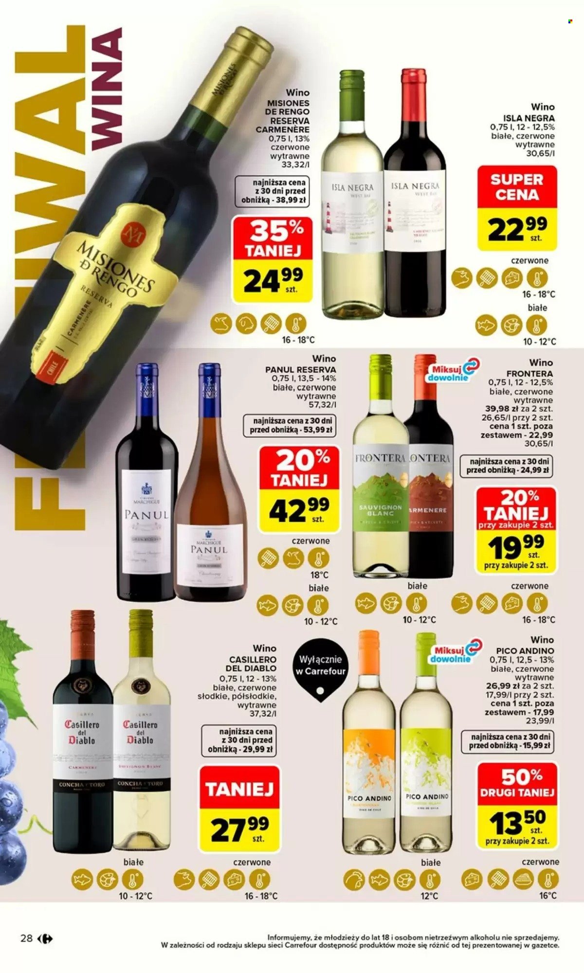 Gazetka CARREFOUR - Festiwal wina