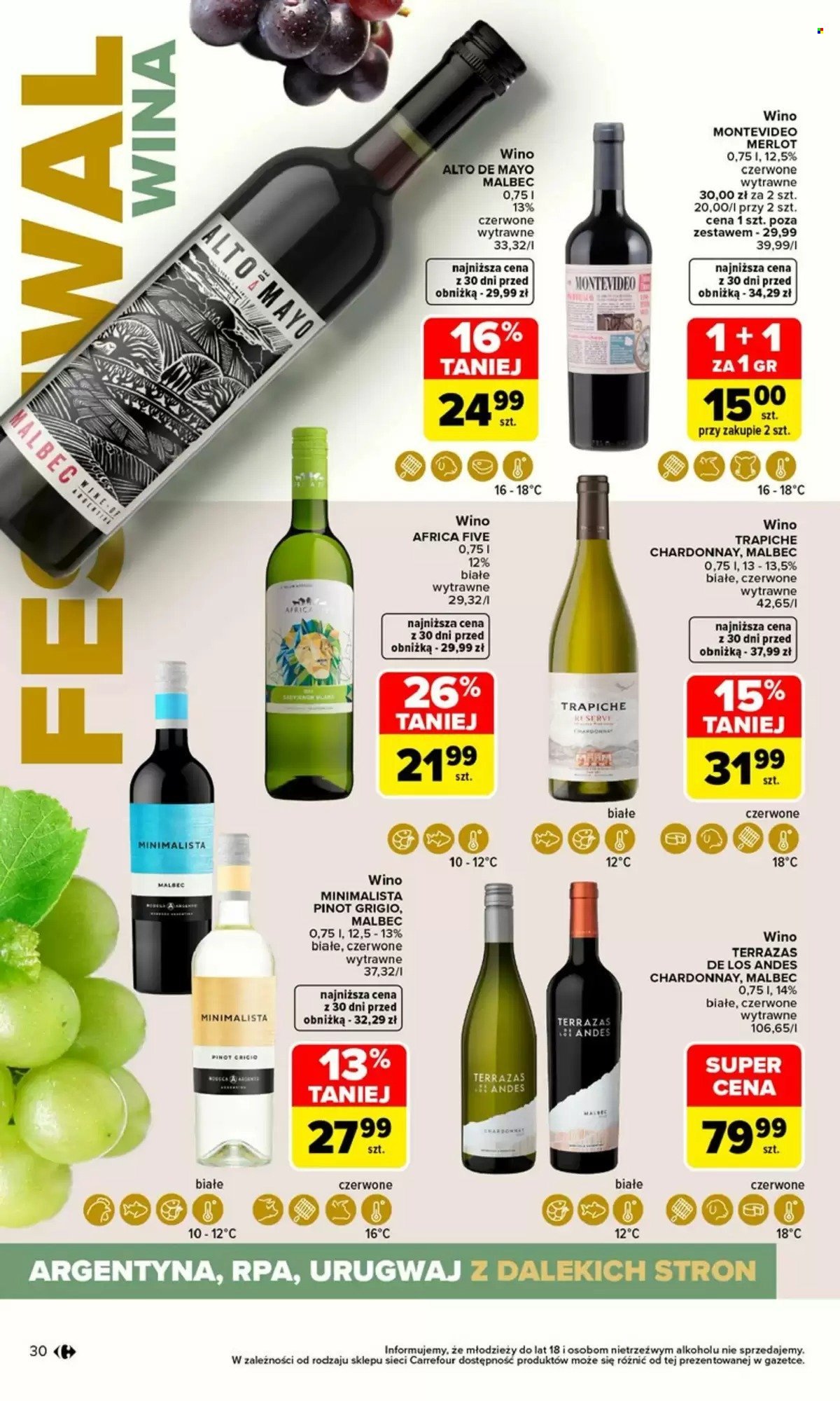 Gazetka CARREFOUR - Festiwal wina