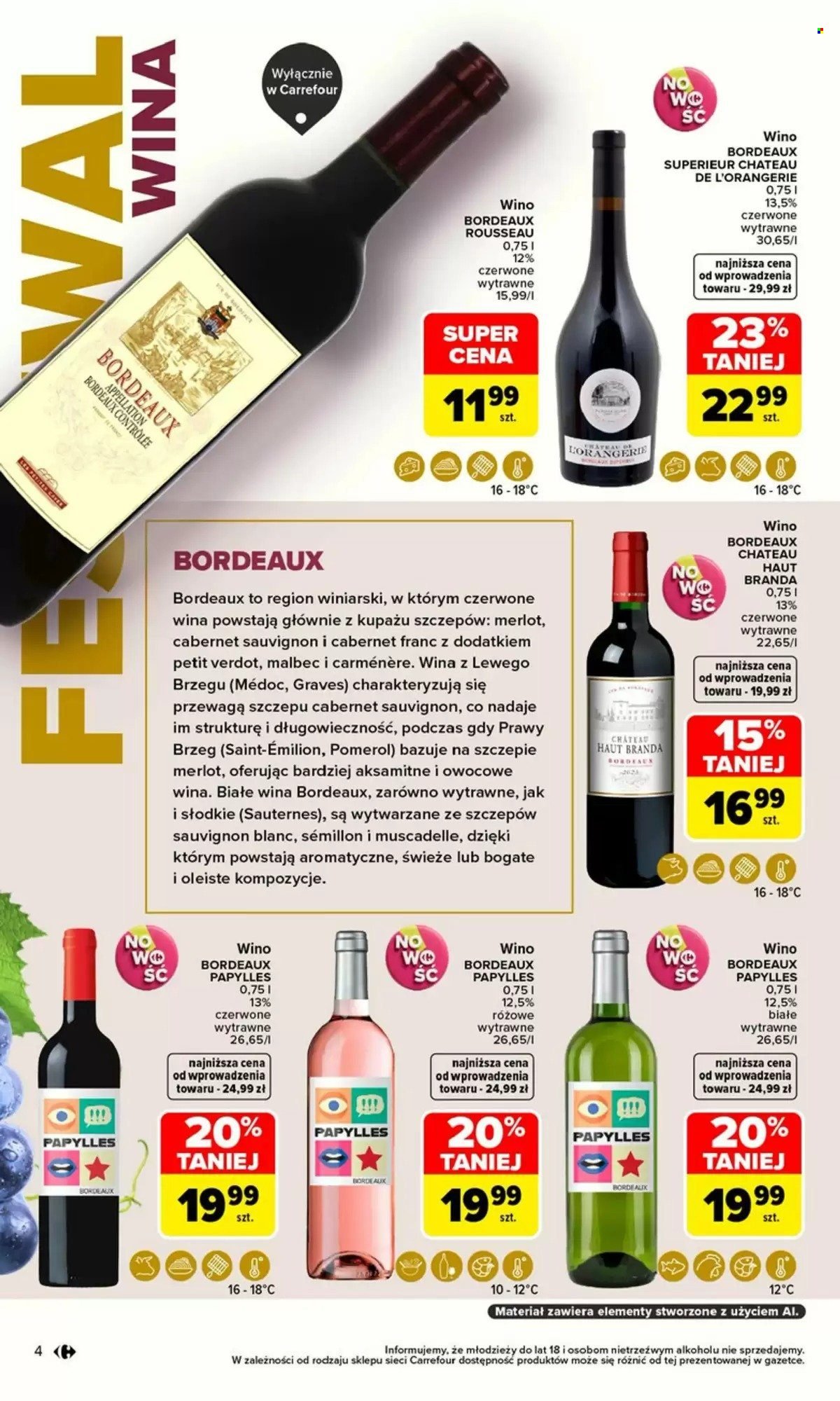 Gazetka CARREFOUR - Festiwal wina