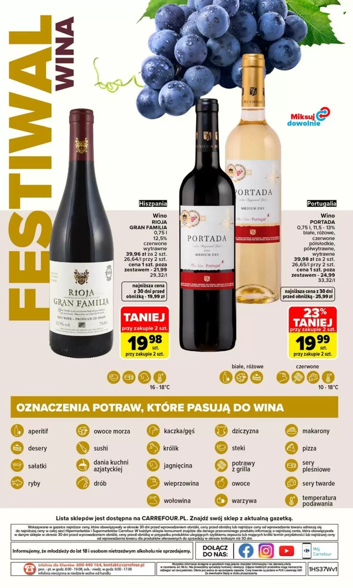 Gazetka CARREFOUR - Festiwal wina