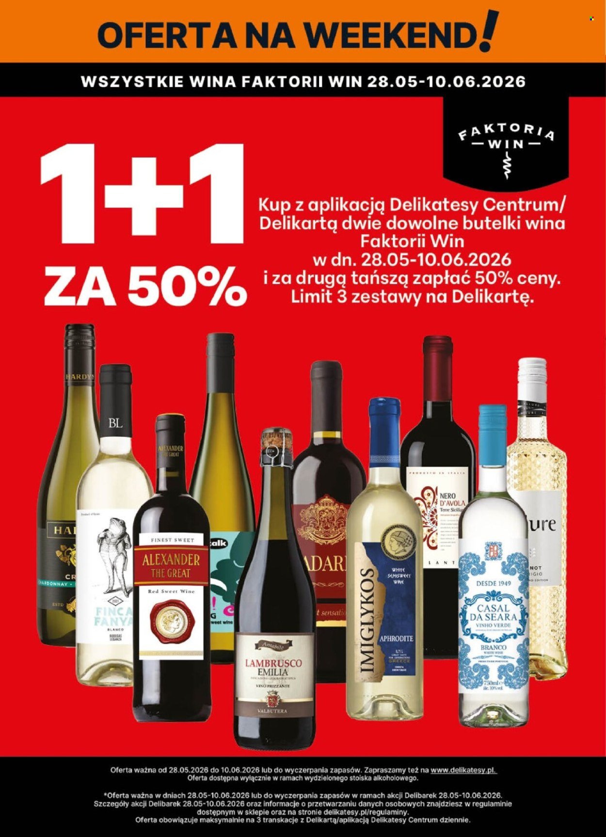 Gazetka DELIKATESY CENTRUM - Od czwartku 28.05.2026