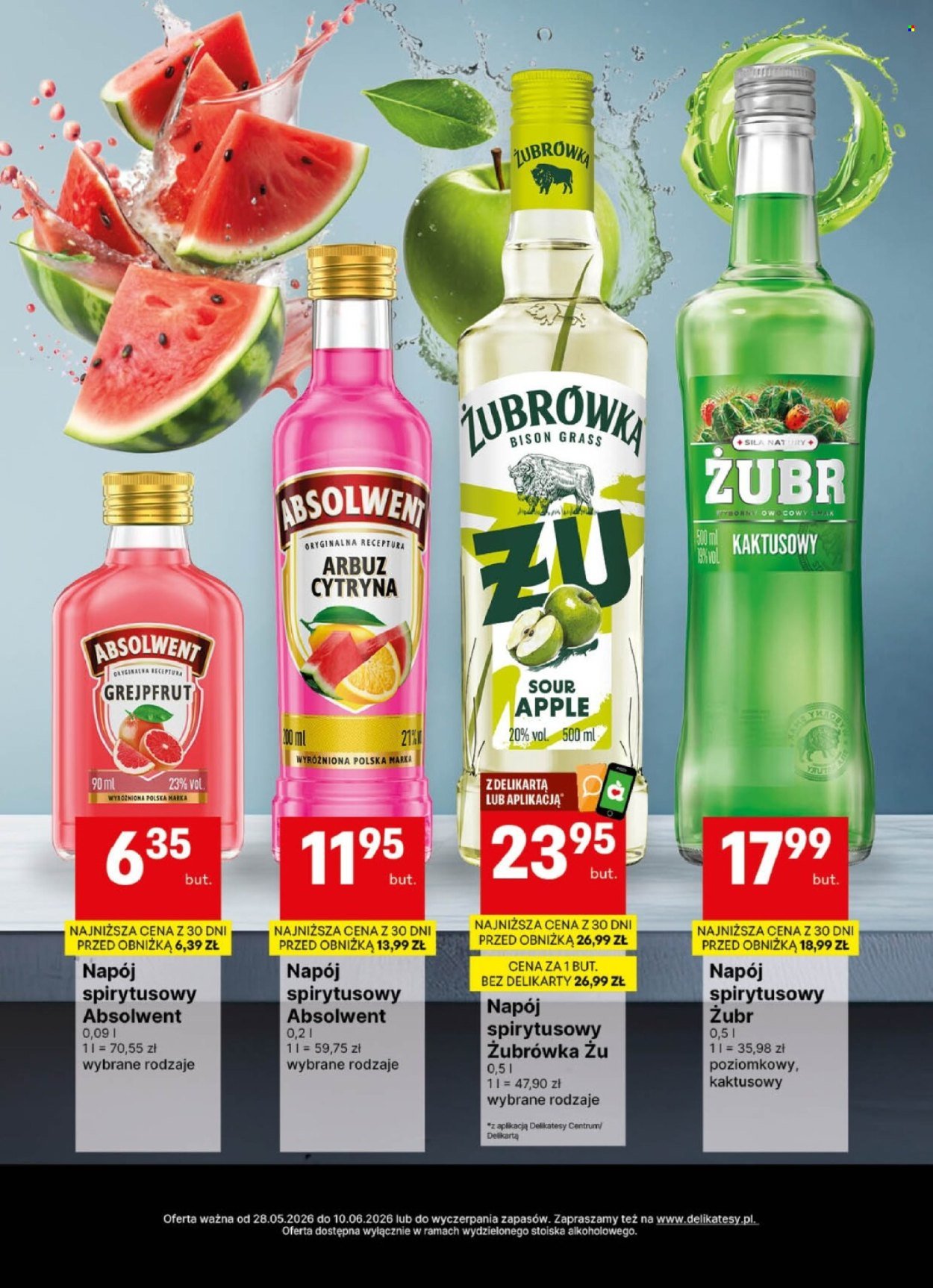 Gazetka DELIKATESY CENTRUM - Od czwartku 28.05.2026