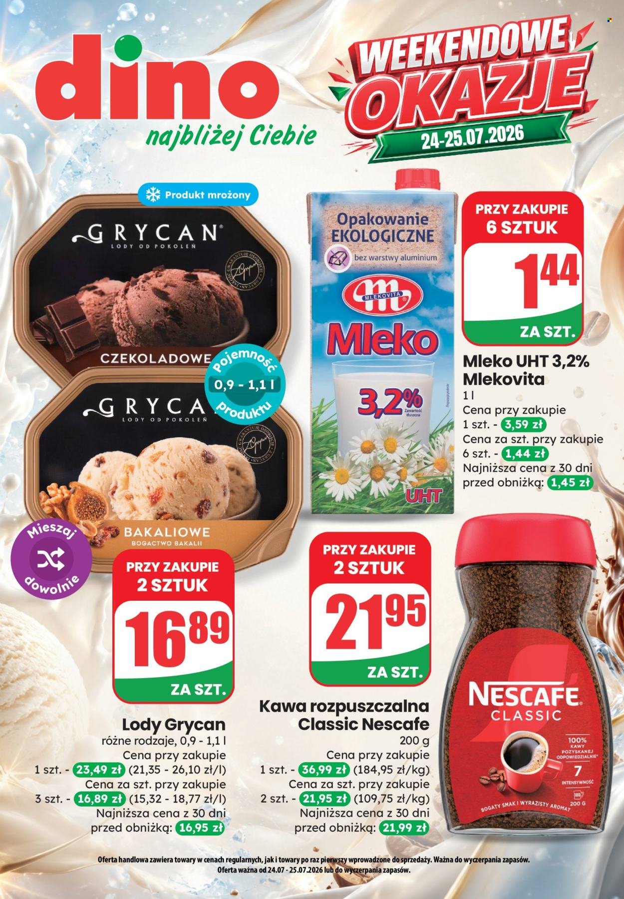 Gazetka DINO - Od piątku 24.07.2026