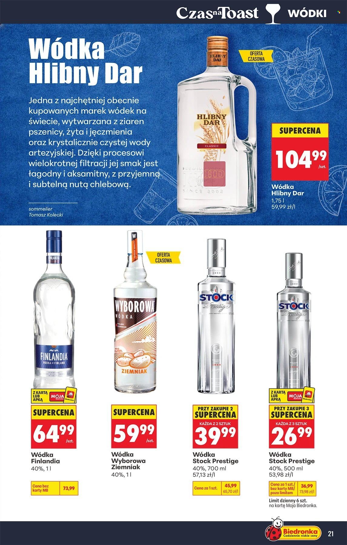 Gazetka BIEDRONKA - Czas na toast