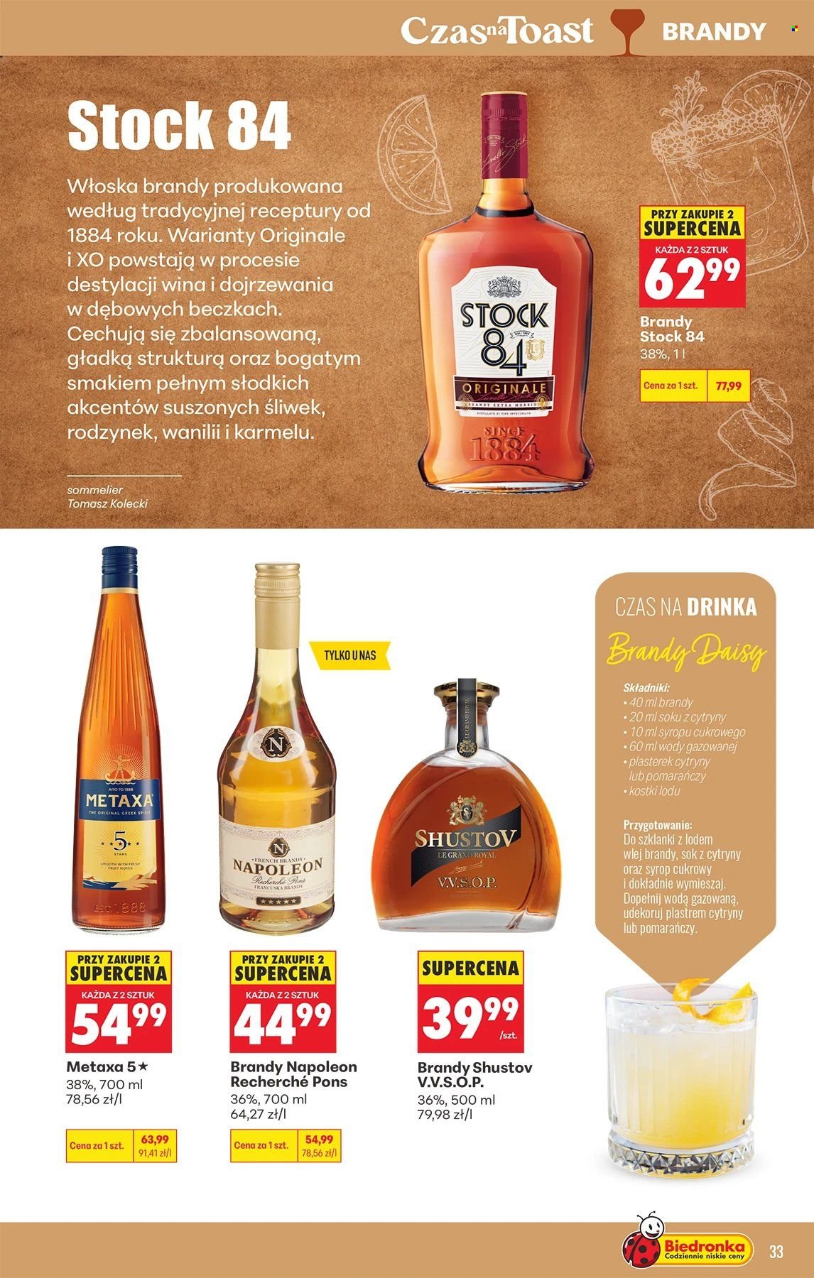 Gazetka BIEDRONKA - Czas na toast