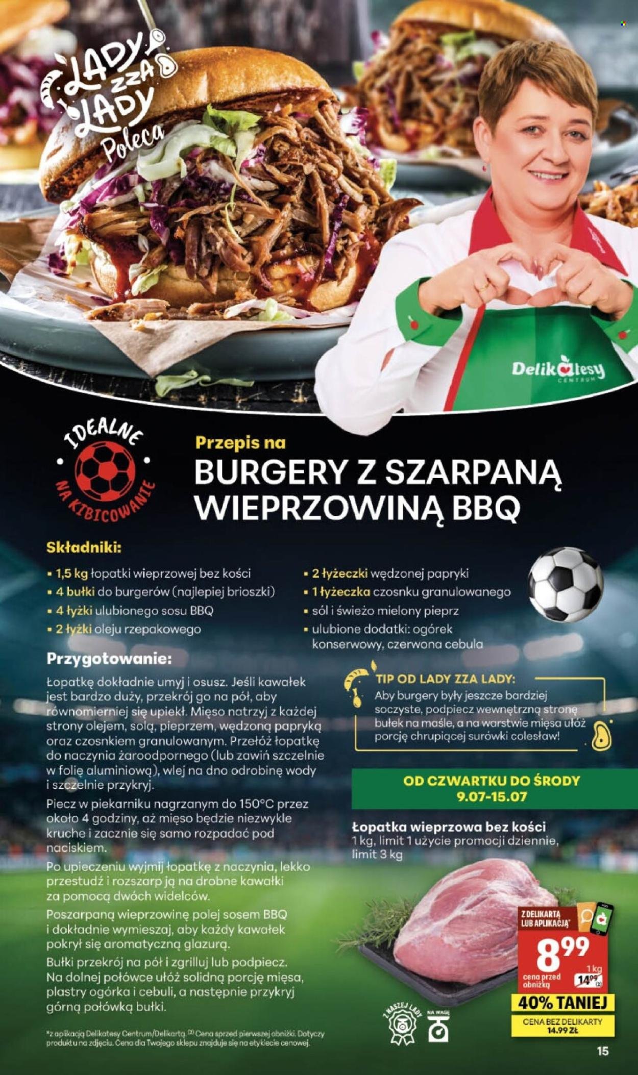 Gazetka DELIKATESY CENTRUM - Od czwartku 9.07.2026