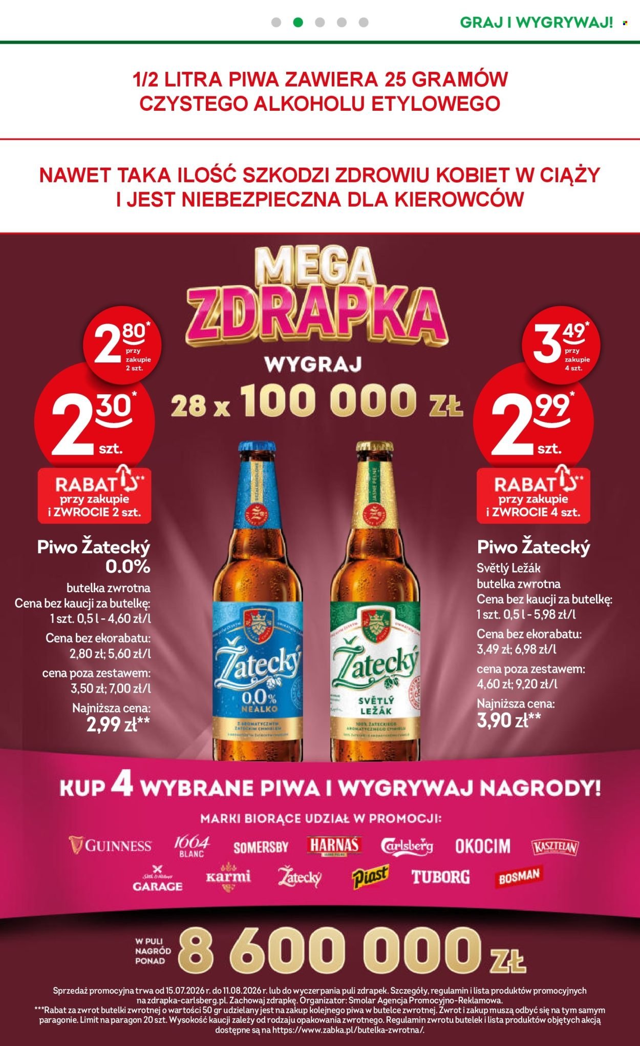Gazetka ŻABKA - Od środy 29.07.2026