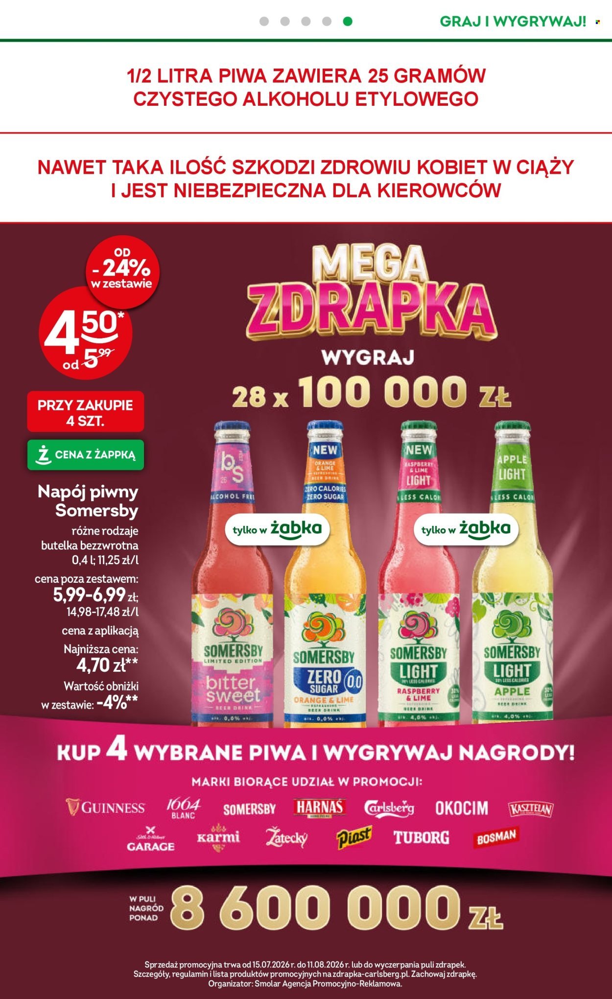 Gazetka ŻABKA - Od środy 29.07.2026
