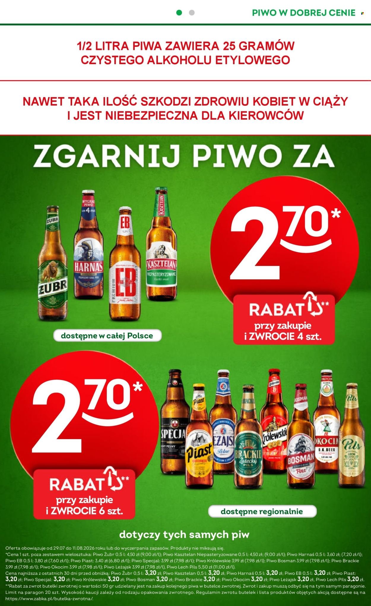 Gazetka ŻABKA - Od środy 29.07.2026