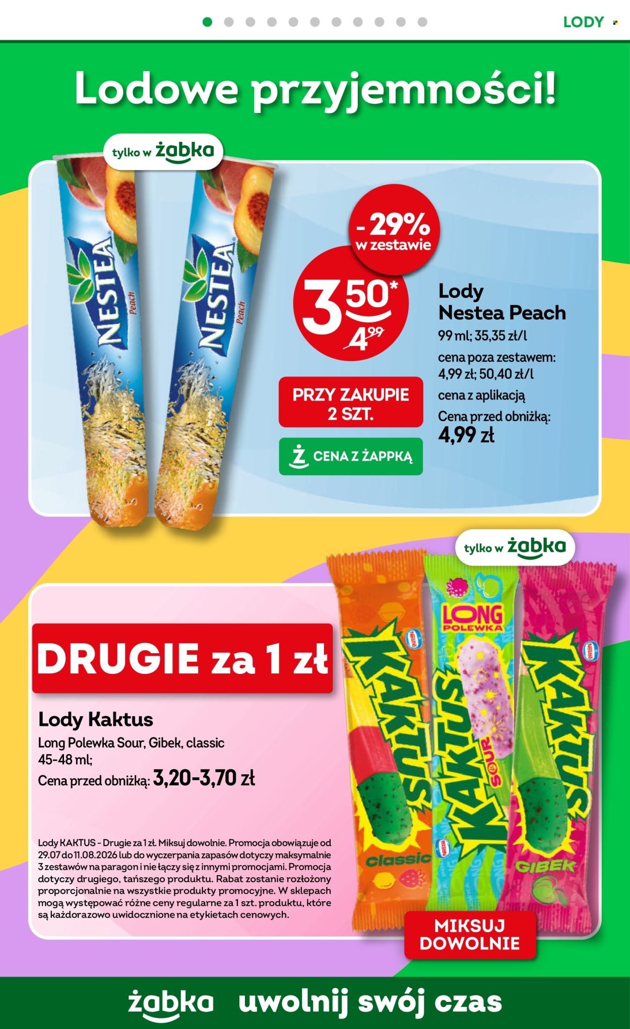 Gazetka ŻABKA - Od środy 29.07.2026