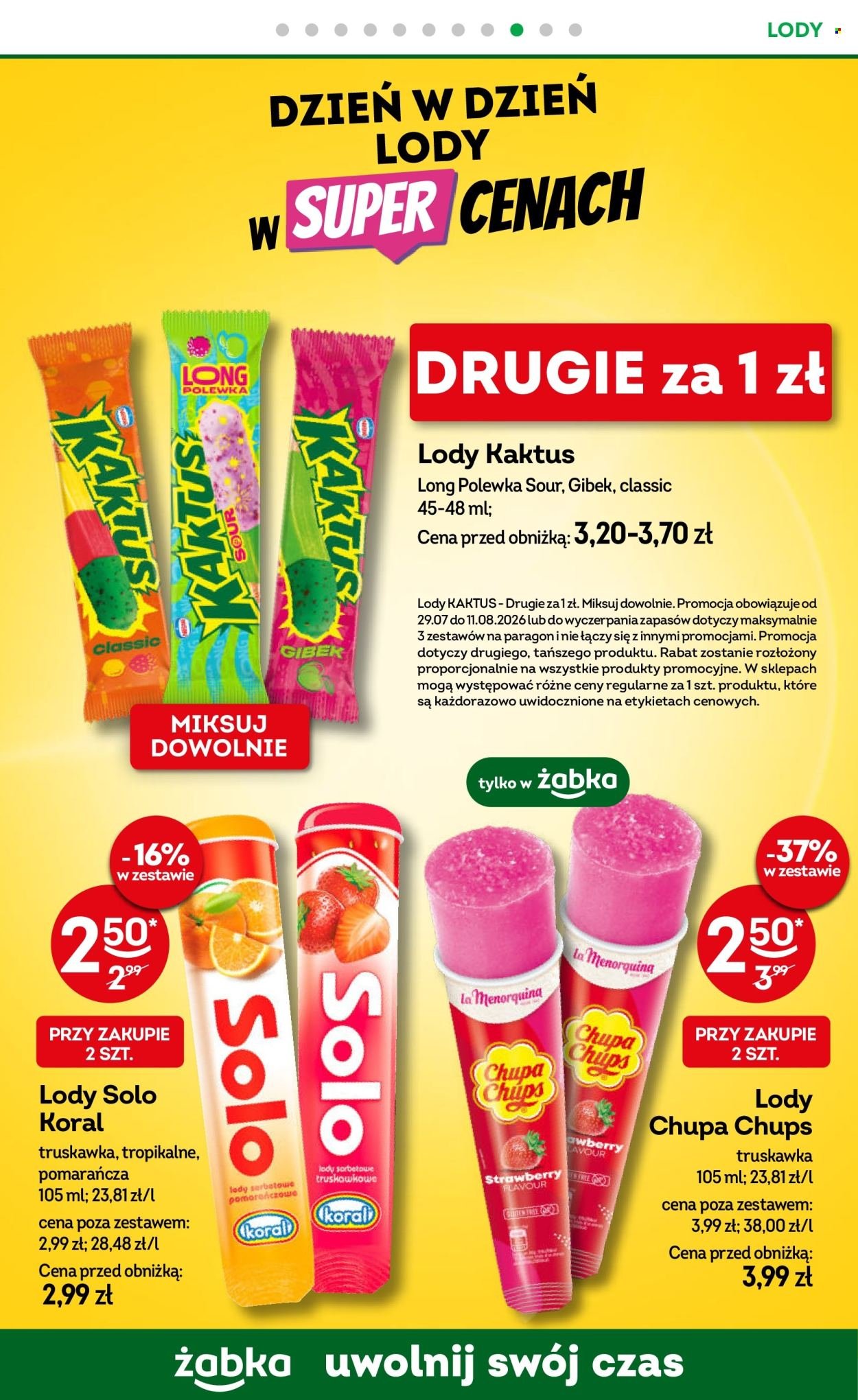 Gazetka ŻABKA - Od środy 29.07.2026