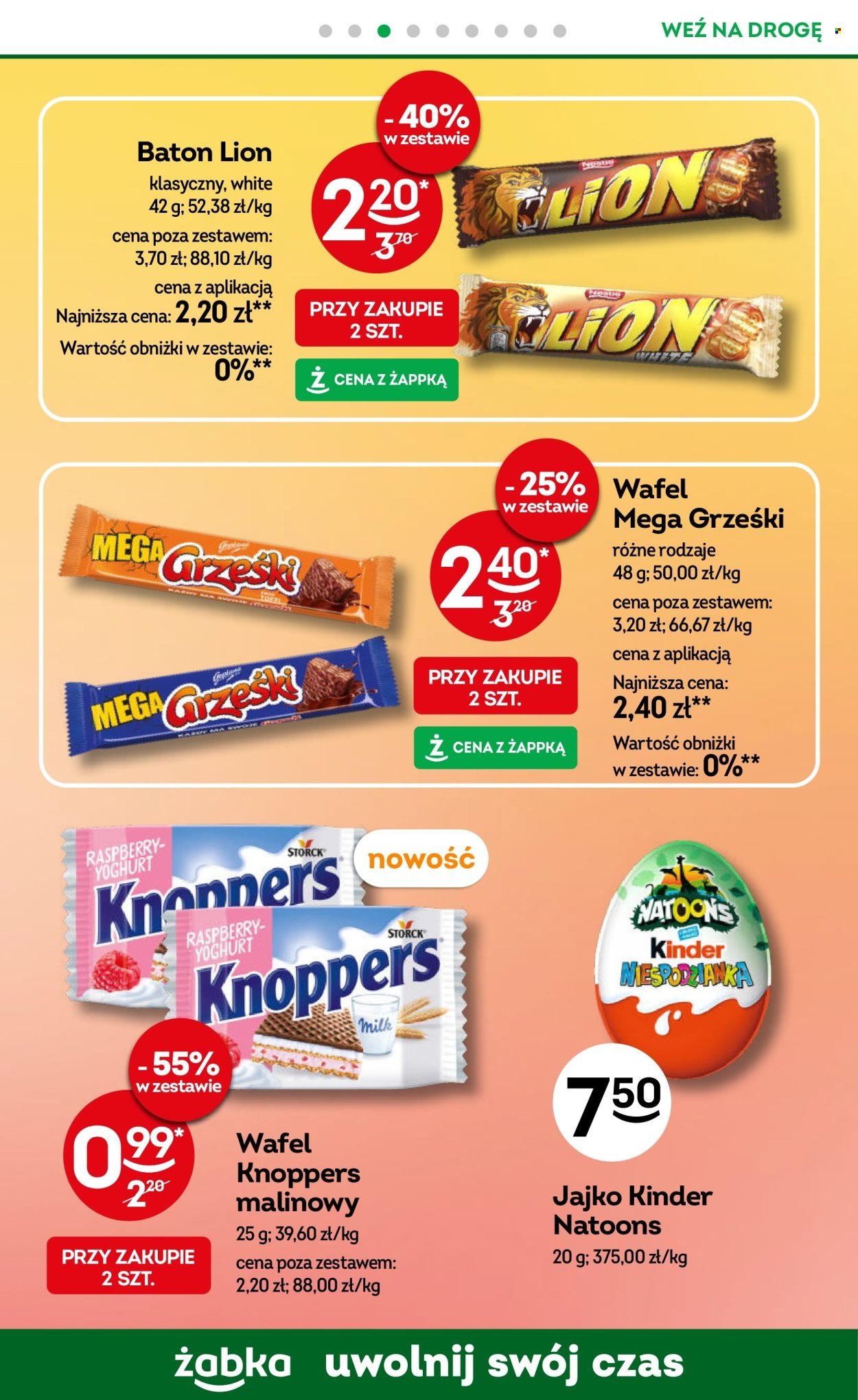 Gazetka ŻABKA - Od środy 29.07.2026
