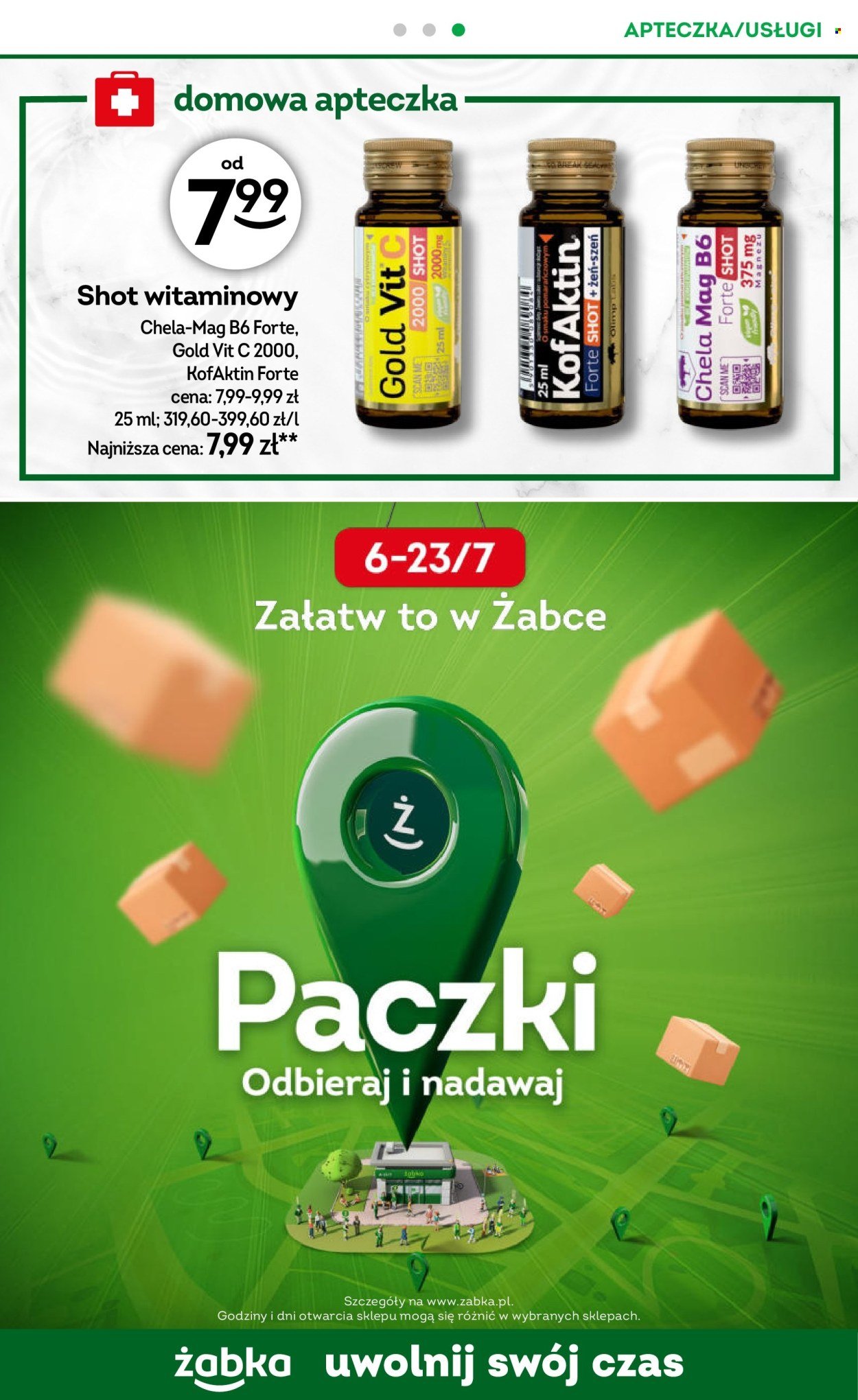 Gazetka ŻABKA - Od środy 29.07.2026
