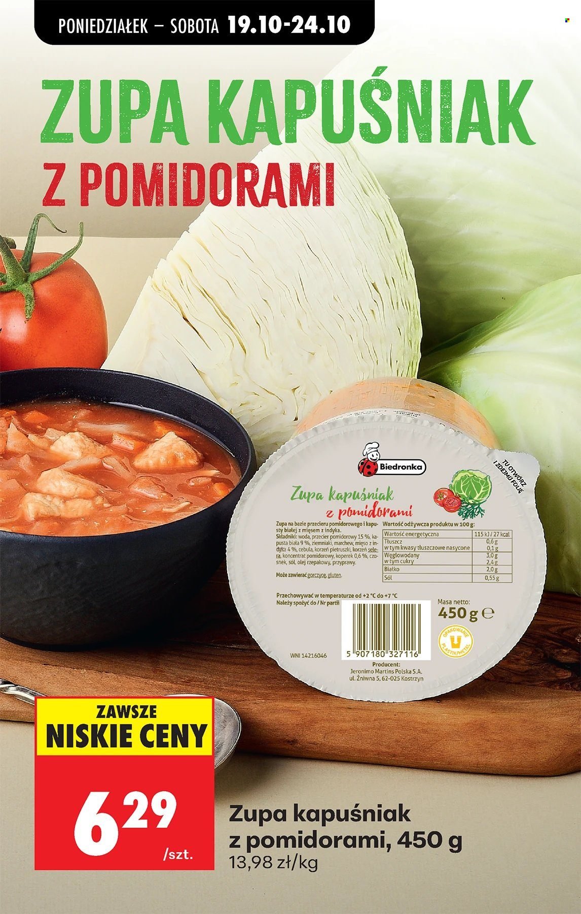 Gazetka BIEDRONKA - W tym tygodniu od poniedziałku