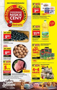 Gazetka BIEDRONKA - W tym tygodniu od poniedziałku