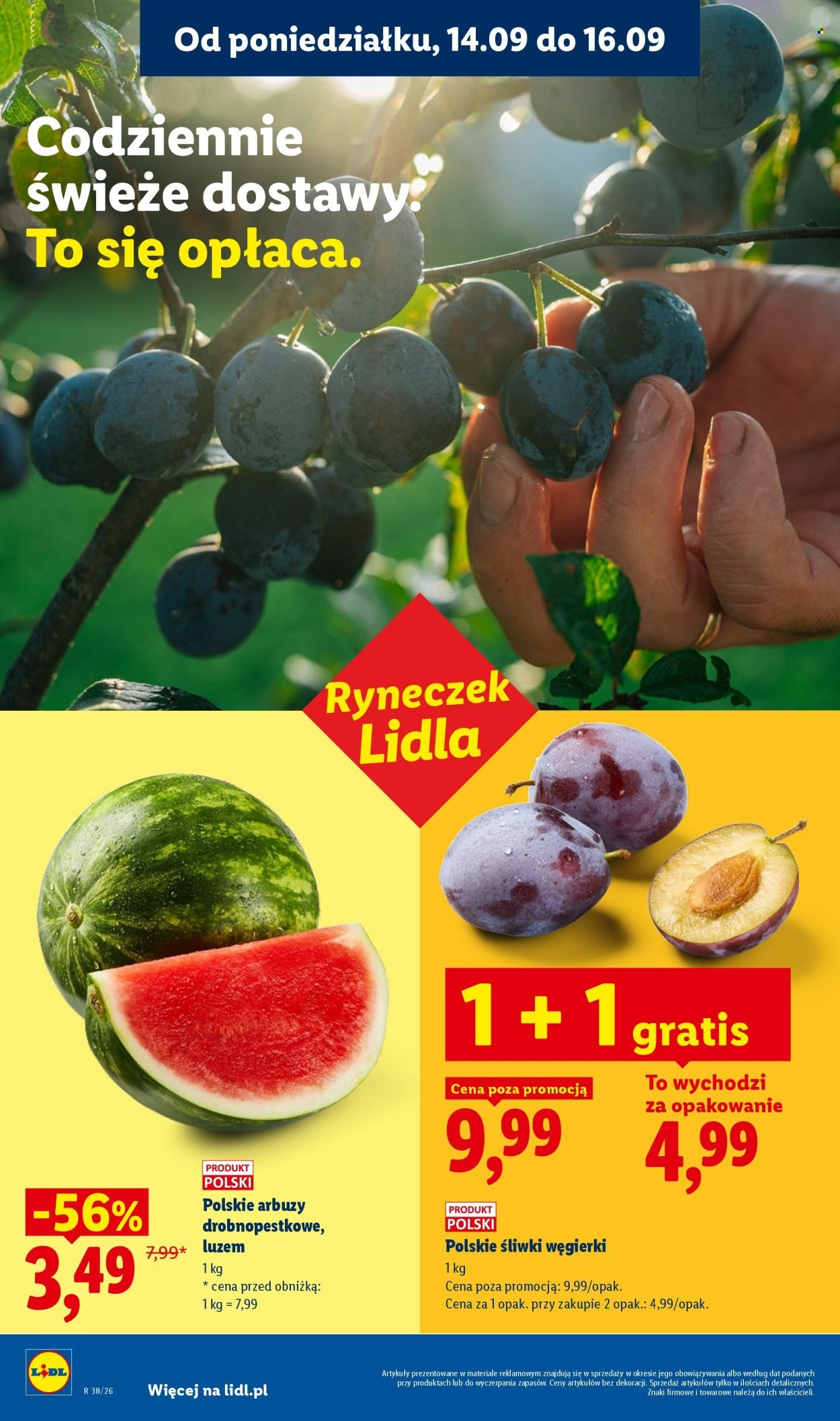 Gazetka LIDL - Od poniedziałku