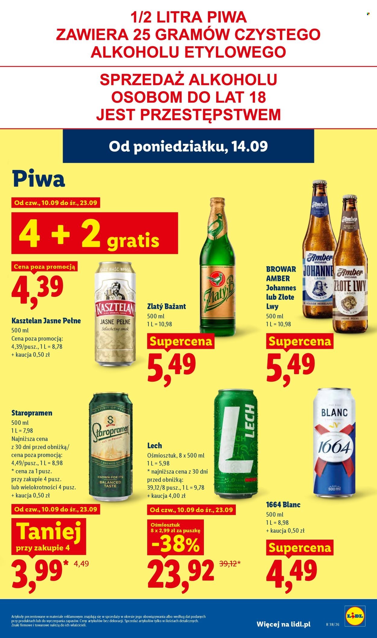 Gazetka LIDL - Od poniedziałku