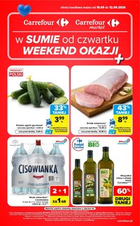 Gazetka CARREFOUR - w SUMIE od czwartku WEEKEND OKAZJI