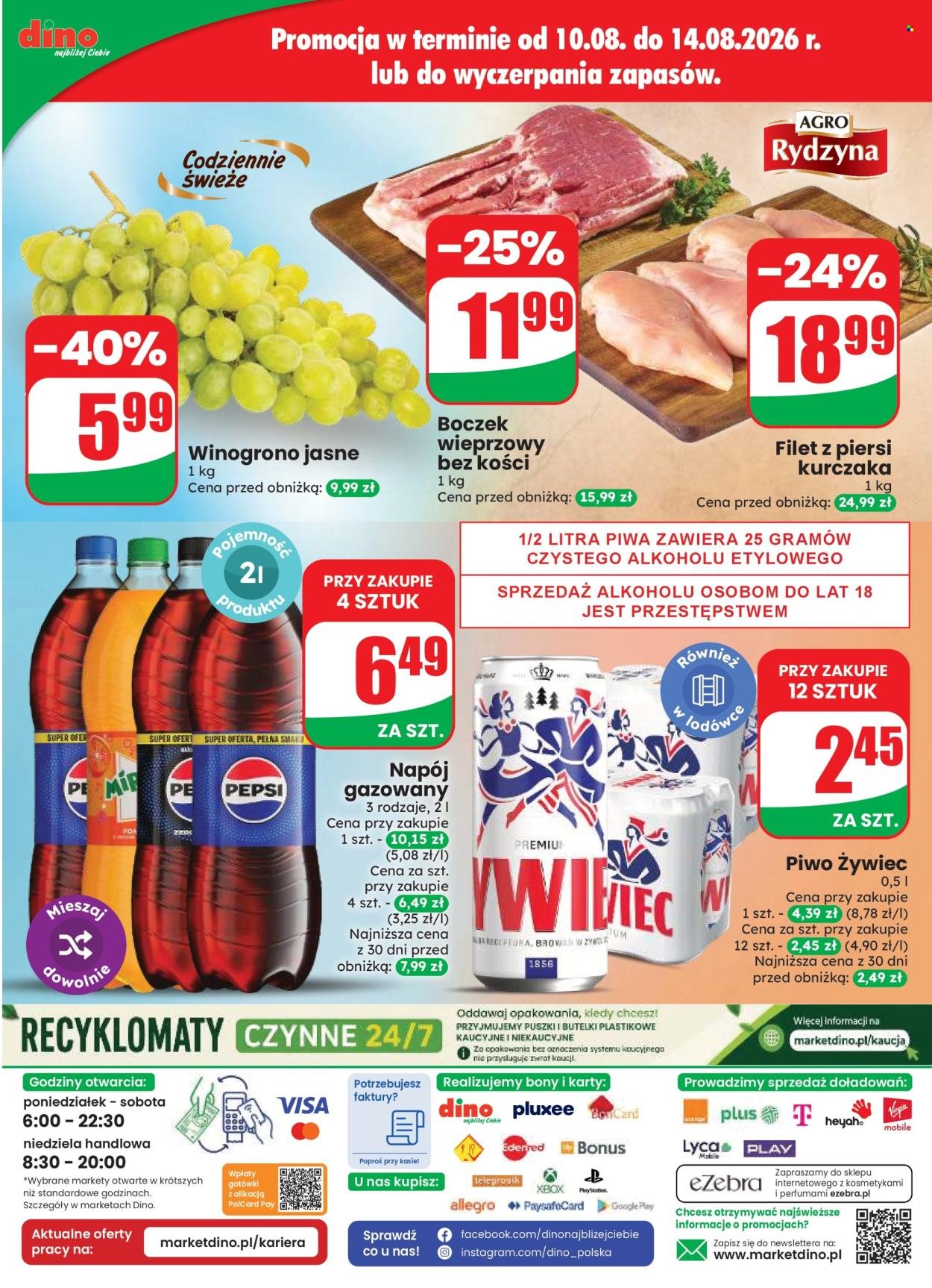 Gazetka DINO - Od środy 12.08.2026