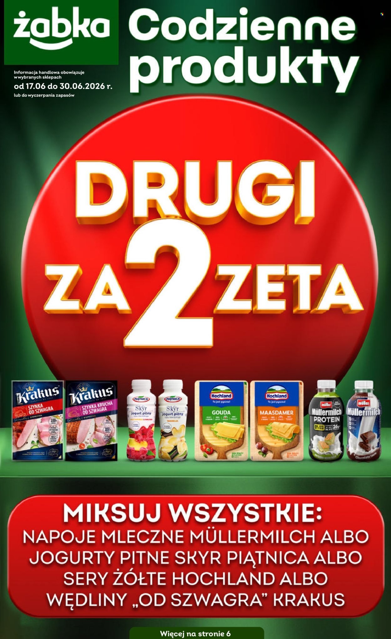 Gazetka ŻABKA - Od środy 17.06.2026