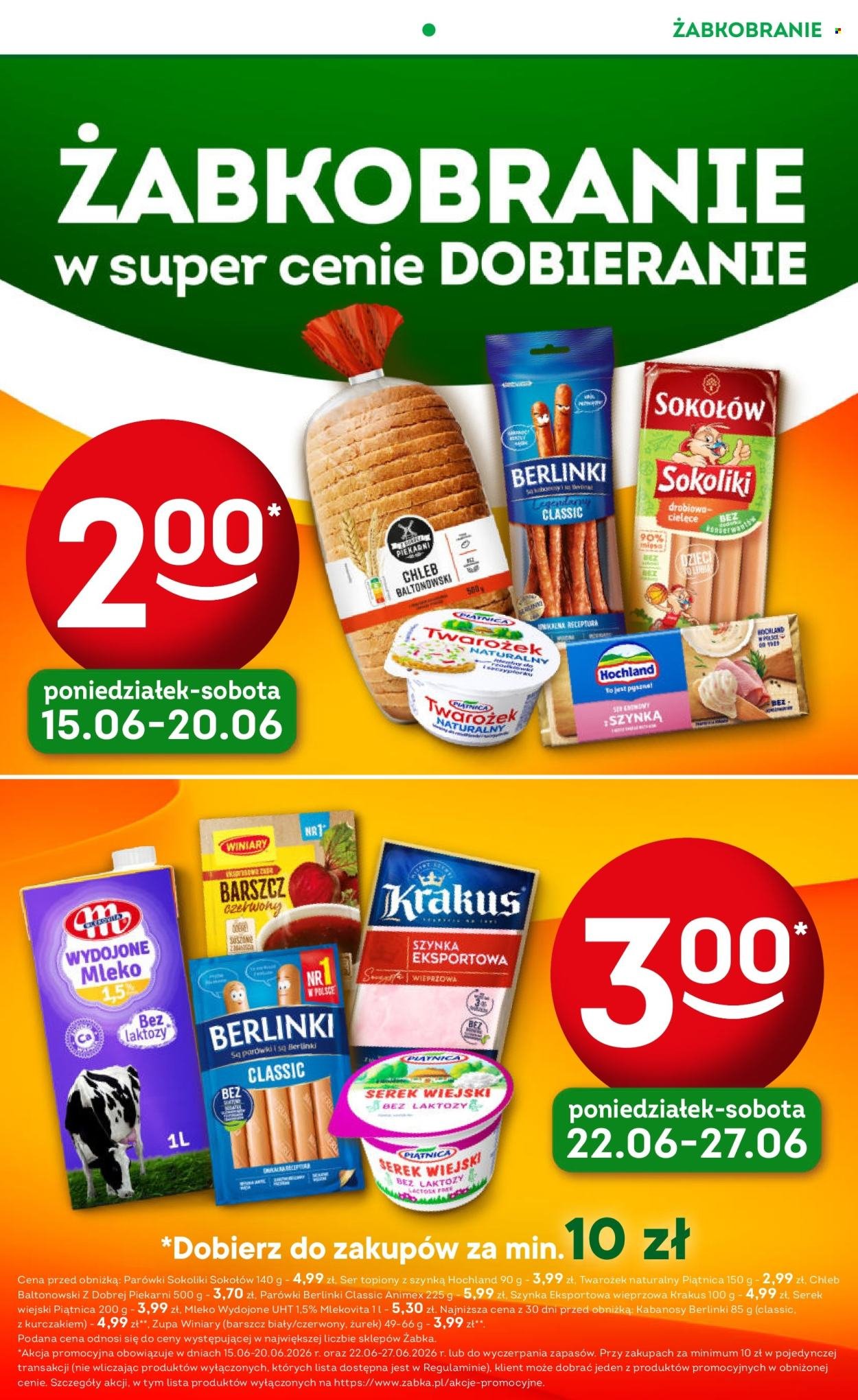 Gazetka ŻABKA - Od środy 17.06.2026