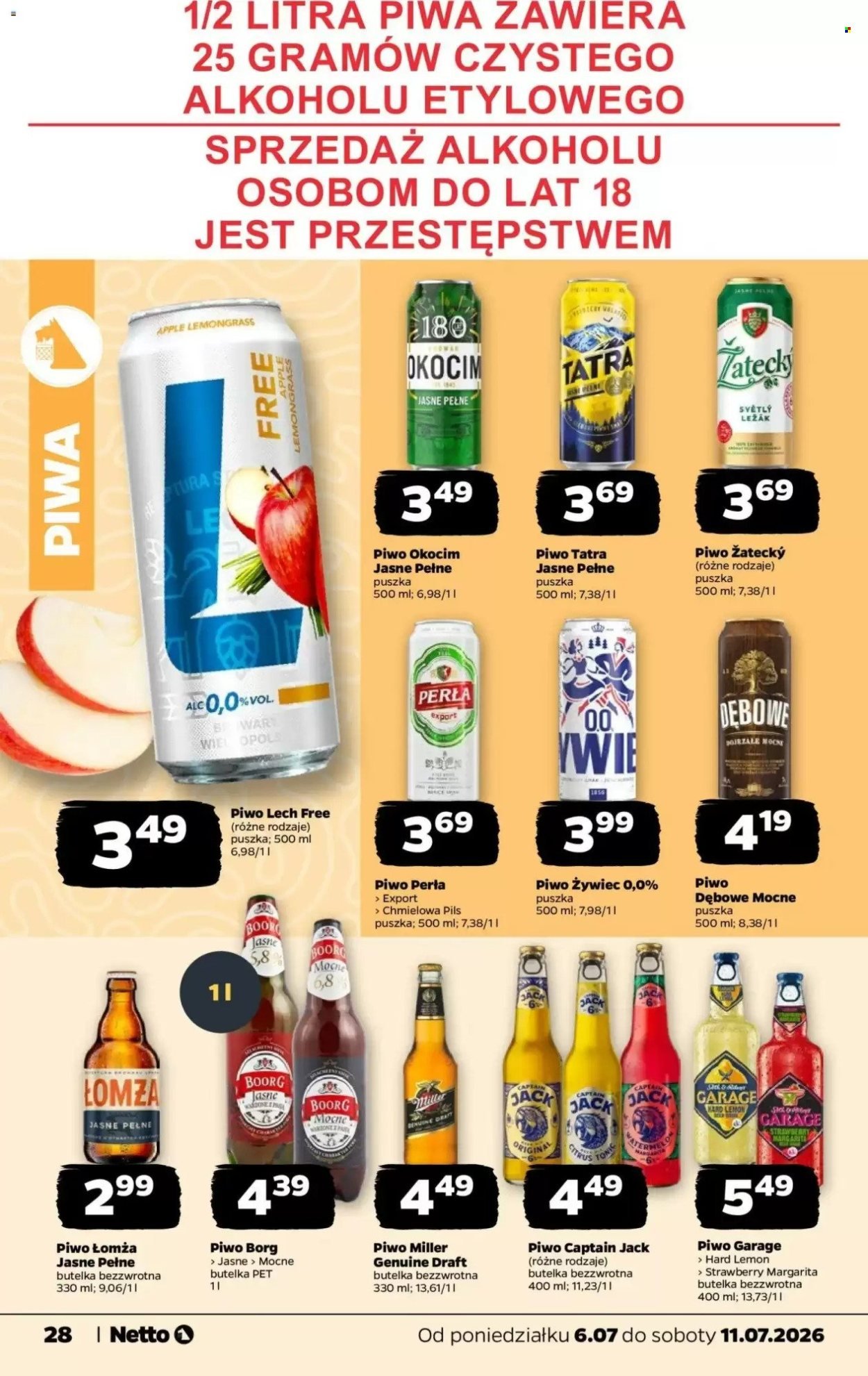Gazetka NETTO - Od poniedziałku