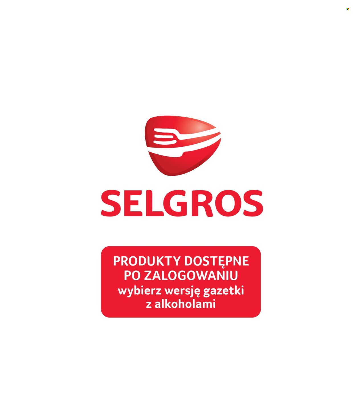 Gazetka SELGROS - Markowe Produkty
